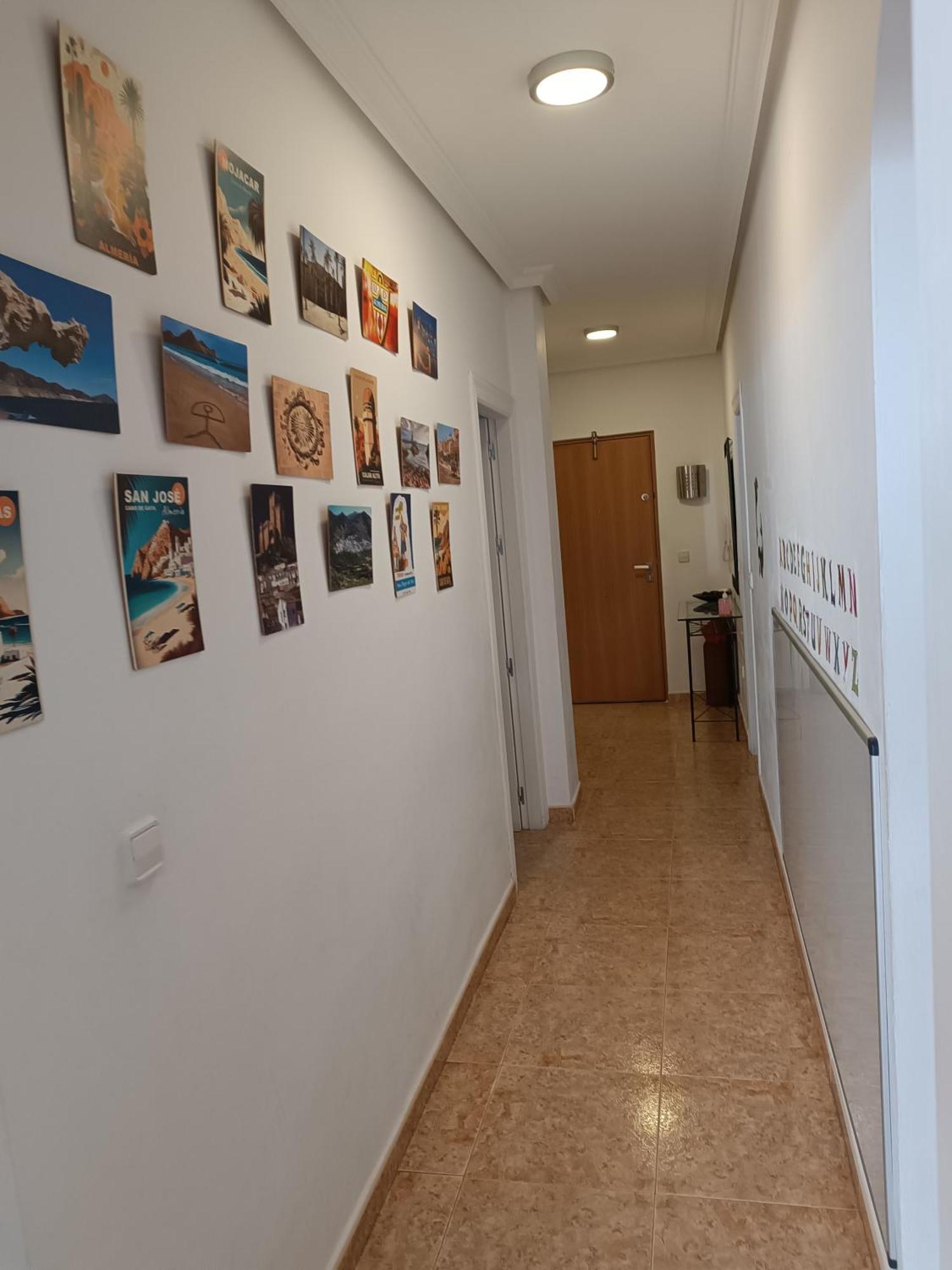 Piso Primera Linea Playa Almeria Bagian luar foto